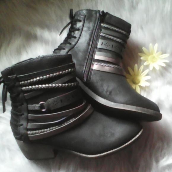 Jellypop Shoes - Jellypop Black Booties